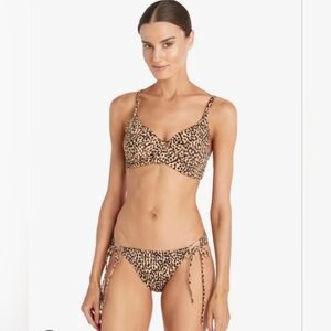 Robin Piccone Whitney Brown Leopard Bikini Set